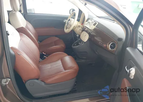 2012 Fiat 500 Lounge from USA, damaged, VIN 3C3CFFER8CT119013